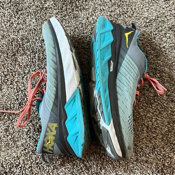 Hoka One One Size 8 Blue Grey - Picture 5 of 5